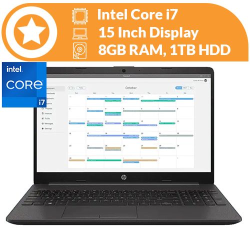 Hp 250 G8 11th Gen Intel Core 17 Intel Iris Xe Graphics (1TB HDD/8GB RAM) 15.6″ Wins 10 Pro